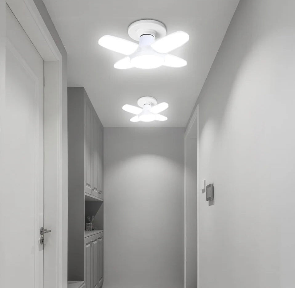 Fan-Shaped Deformable LED Bulb