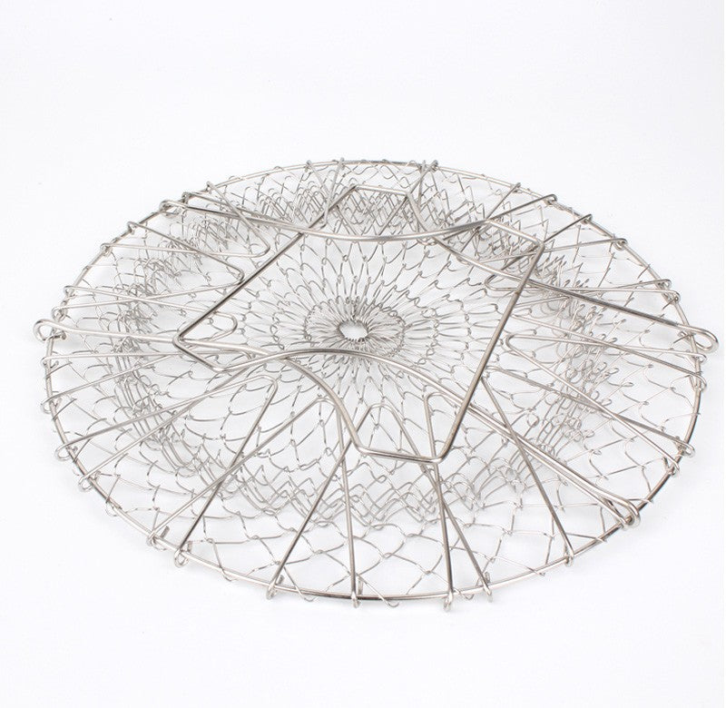 Stainless Steel Folding Fry Basket