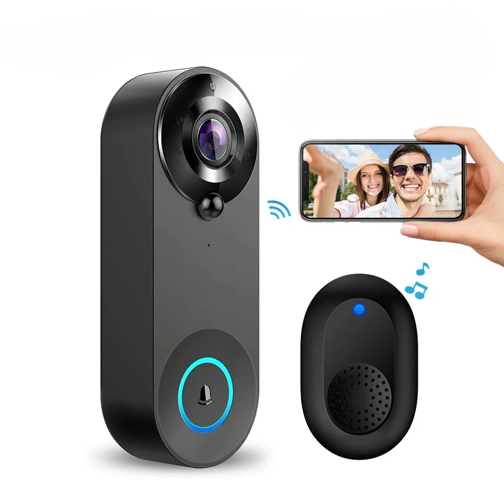 Wireless Video Doorbell with Motion Detection
