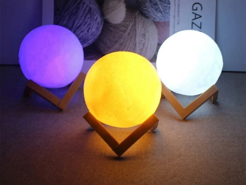 Touch Control Moon Night Light