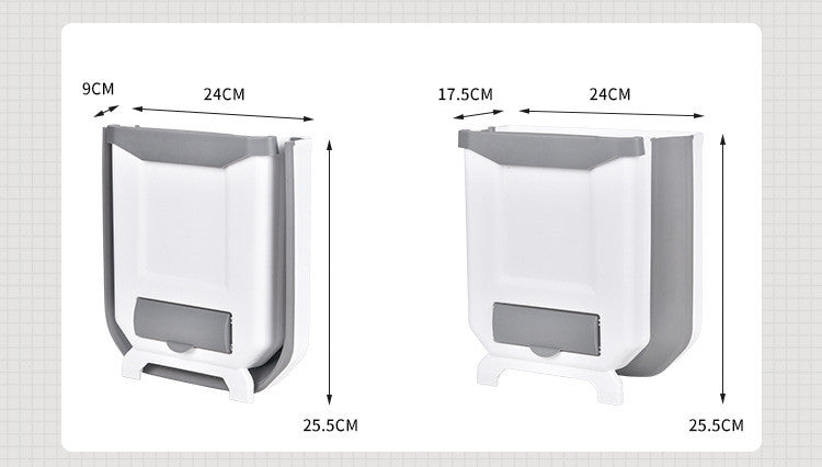 Foldable Wall Trash Bin