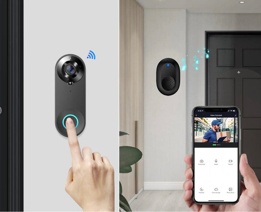 Wireless Video Doorbell with Motion Detection