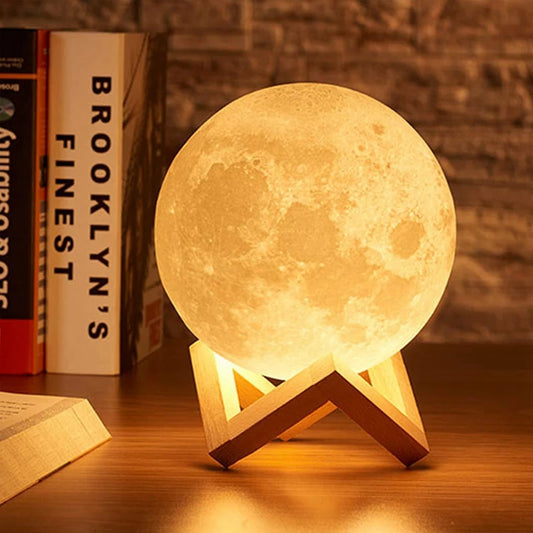 Touch Control Moon Night Light