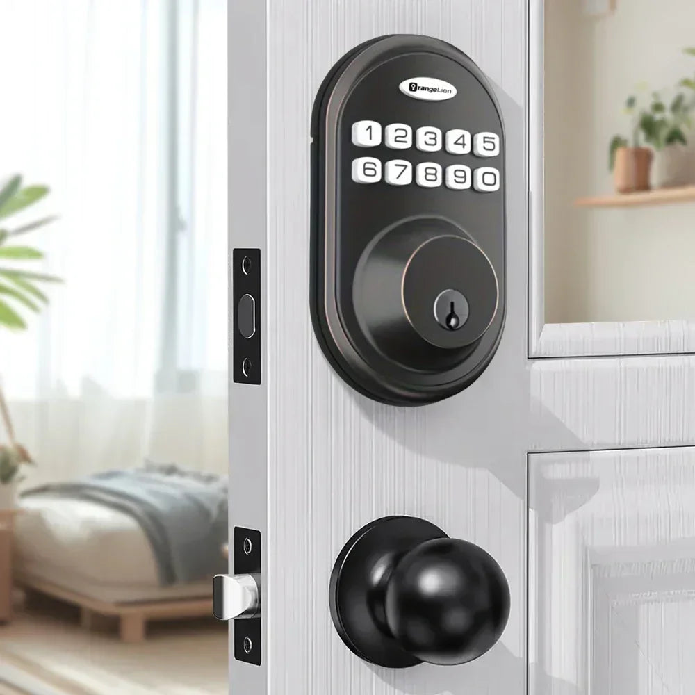 Smart Keyless Entry Door Lock With Keypad & Autolock