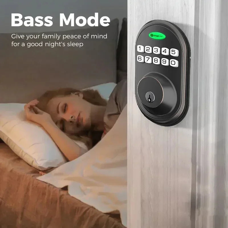 Smart Keyless Entry Door Lock With Keypad & Autolock