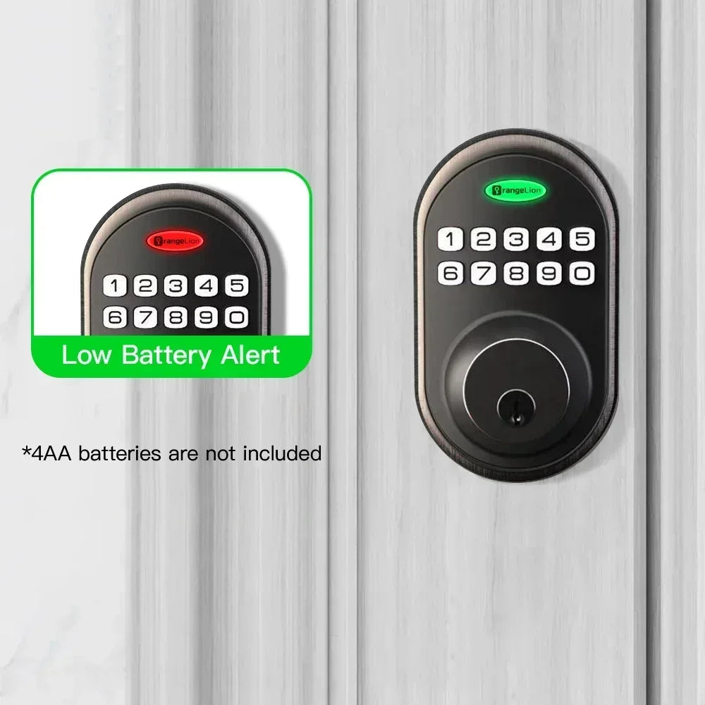 Smart Keyless Entry Door Lock With Keypad & Autolock
